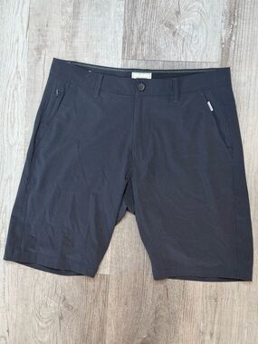 7 Diamonds Performance Beacon 10”Hybrid Shorts Gray Men’s 32” Waist